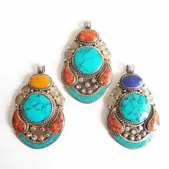 TBP454 Nepal Hand Vintage Triangle Pendants Copper Inlaid Colorful Stone New Arrival 2018
TBP454 Nepal Hand Vintage Triangle Pendants Copper Inlaid Colorful Stone New Arrival 2018
