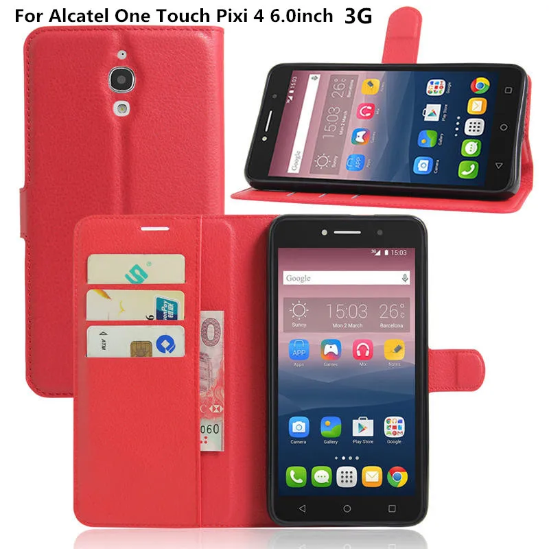 Coque For Alcatel Pixi4 3G 6.0 Flip Luxury Leather Wallet Cover Case For Alcatel One Touch Pixi 4 OT-8050D OT8050 OT 8050 Funda
Coque For Alcatel Pixi4 3G 6.0 Flip Luxury Leather Wallet Cover Case For Alcatel One Touch Pixi 4 OT-8050D OT8050 OT 8050 Funda