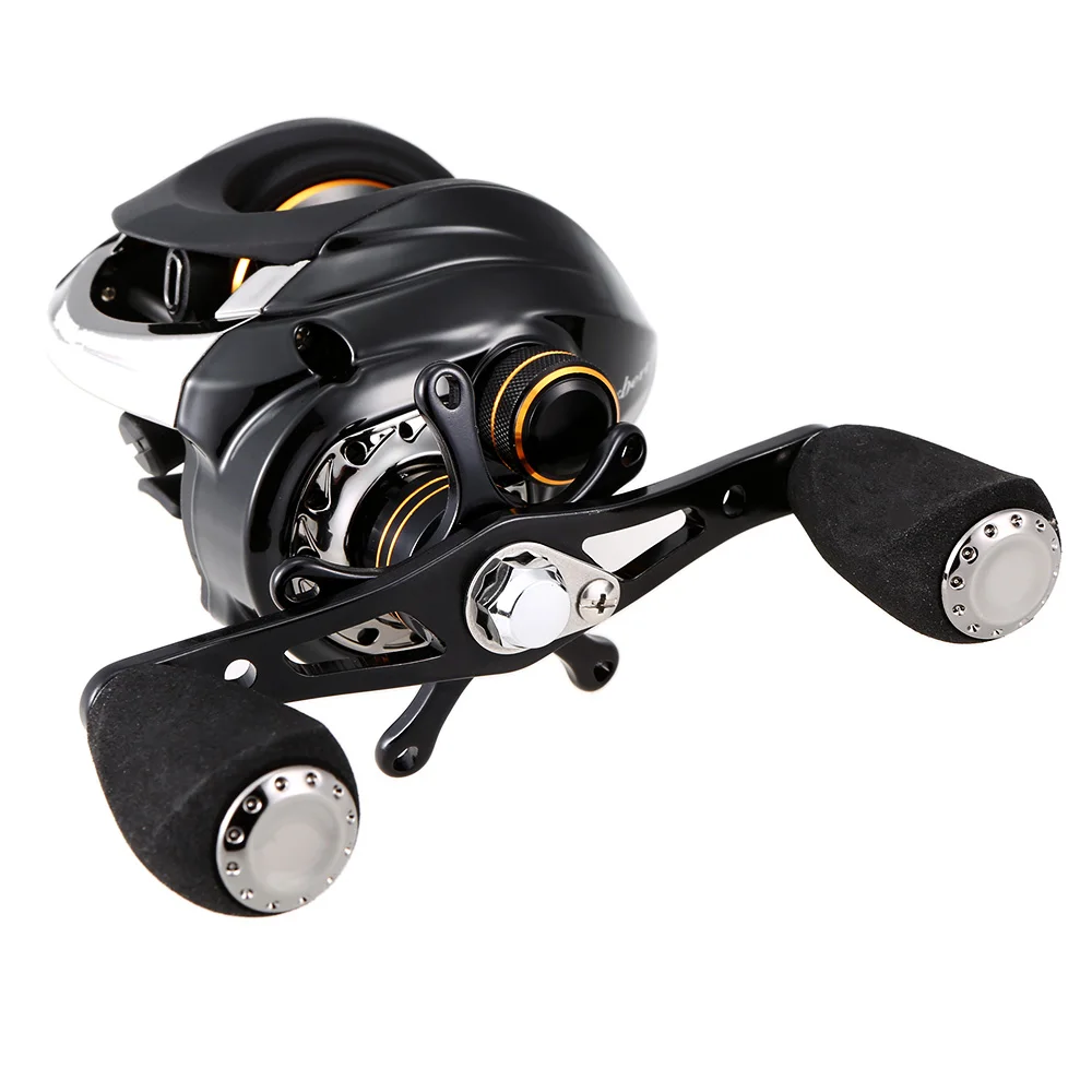 Bait Casting Fishing Reel 12+1 Ball Bearings Baitcasting Reel Magnetic Brake System 6.3:1 Gear Ratio
Bait Casting Fishing Reel 12+1 Ball Bearings Baitcasting Reel Magnetic Brake System 6.3:1 Gear Ratio
