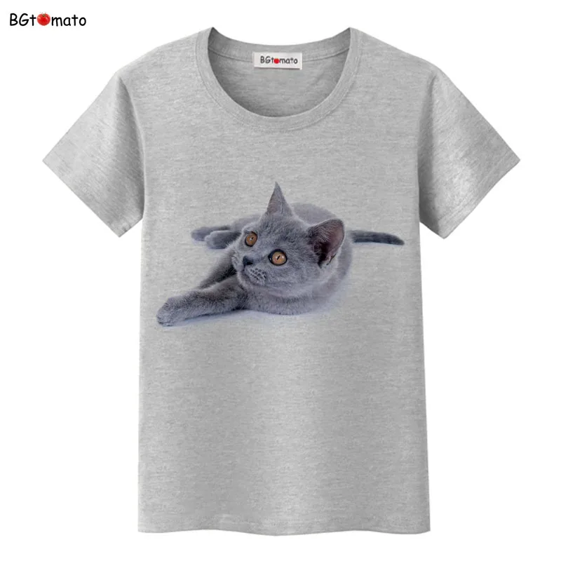 BGtomato Blue Cat Queen t shirt women top sale super fashion unparalleled shirts Good quality brand shirt trend tops
BGtomato Blue Cat Queen t shirt women top sale super fashion unparalleled shirts Good quality brand shirt trend tops