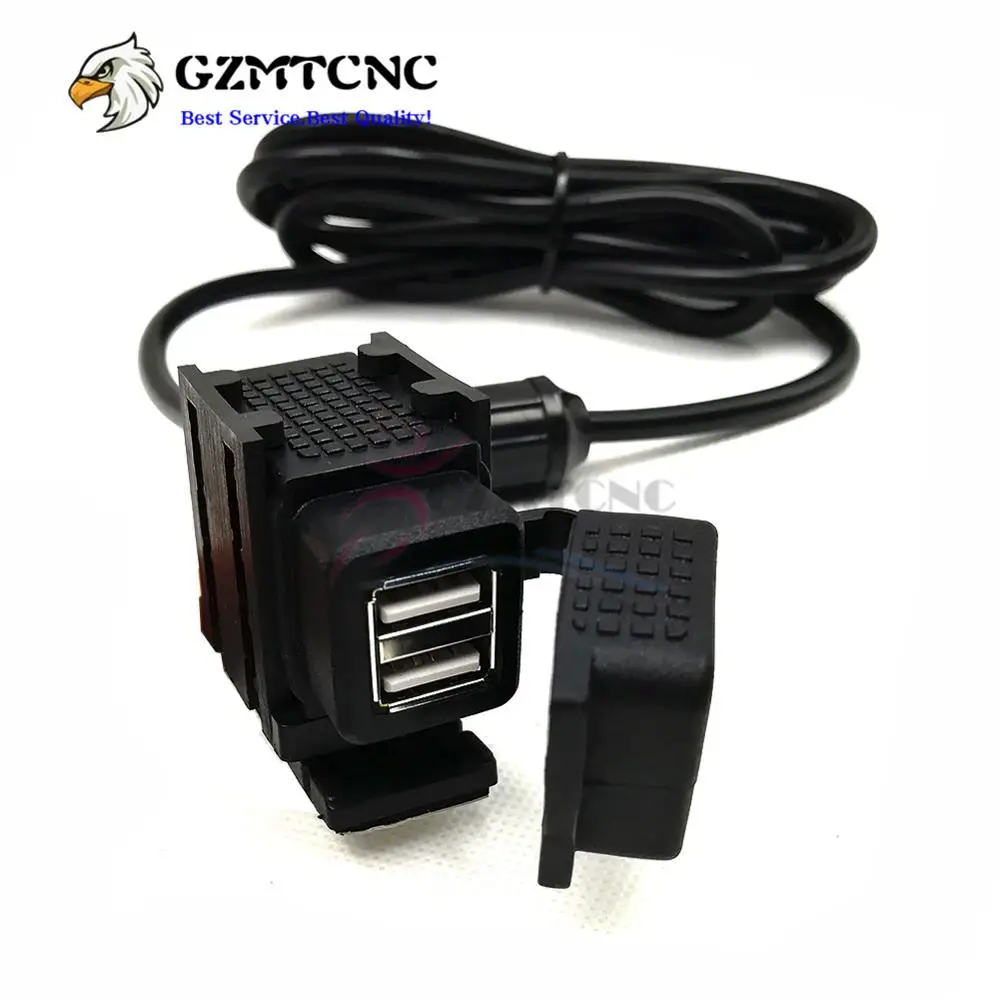 1M Line Double USB Port Charge Adapter for BMW F800R F800GS F650GS F700GS R1200GS R1150R R1150RT R1200R R1200RT K1200R R nineT
1M Line Double USB Port Charge Adapter for BMW F800R F800GS F650GS F700GS R1200GS R1150R R1150RT R1200R R1200RT K1200R R nineT