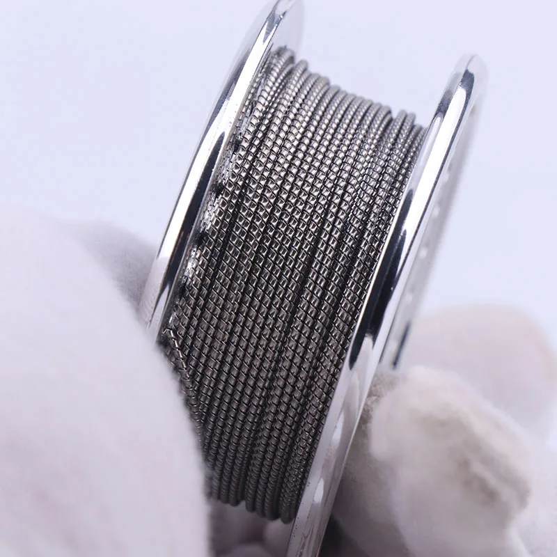 XFKM 5m/roll SS316L Tiger Clapton Heating Wire for RDA RBA Rebuildable Atomizer Heating Wires Coil Tool Heating Wire DIY coils
XFKM 5m/roll SS316L Tiger Clapton Heating Wire for RDA RBA Rebuildable Atomizer Heating Wires Coil Tool Heating Wire DIY coils