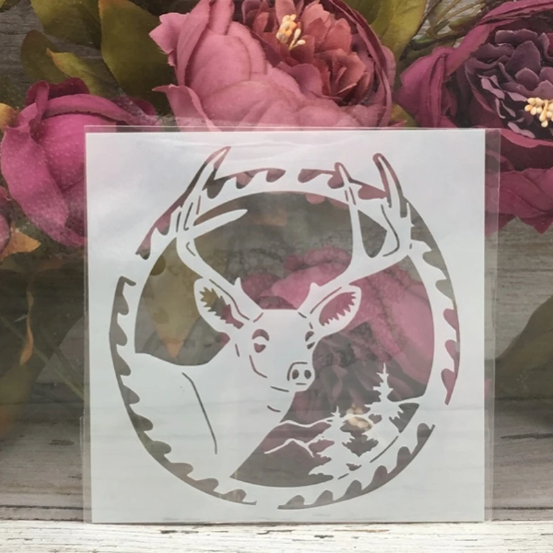 1Pcs 5*5" Round Deer Christmas DIY Layering Stencils Painting Scrapbook Coloring Embossing Album Decorative Paper Card Template
1Pcs 5*5" Round Deer Christmas DIY Layering Stencils Painting Scrapbook Coloring Embossing Album Decorative Paper Card Template