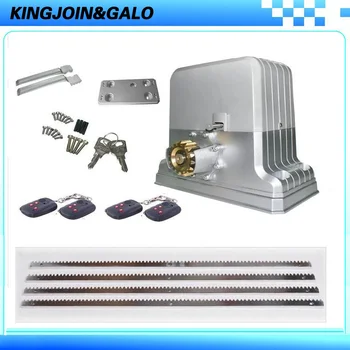 Full kits electronic rolling sliding gate motors driving Max1800kg For Industial and Commercial with Remote Control and 4M Racks
Full kits electronic rolling sliding gate motors driving Max1800kg For Industial and Commercial with Remote Control and 4M Racks