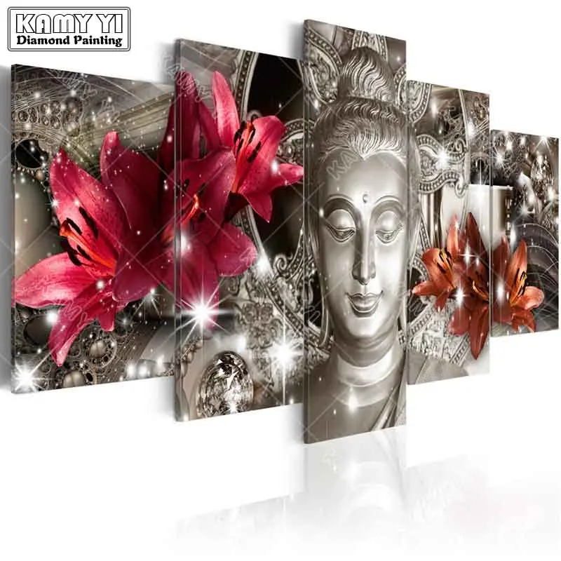 full square drill Diamond embroidery Lily Buddha statue 5D DIY diamond painting Cross Stitch Multi-picture home decoration
full square drill Diamond embroidery Lily Buddha statue 5D DIY diamond painting Cross Stitch Multi-picture home decoration