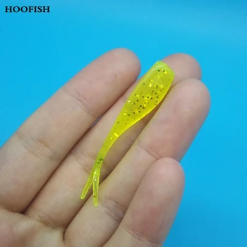 HOOFISH 60pcs/lot 5cm Small Soft Fishing Lure Colorful plastic fish Artificial bait forked tail soft lure fishing tackle
HOOFISH 60pcs/lot 5cm Small Soft Fishing Lure Colorful plastic fish Artificial bait forked tail soft lure fishing tackle