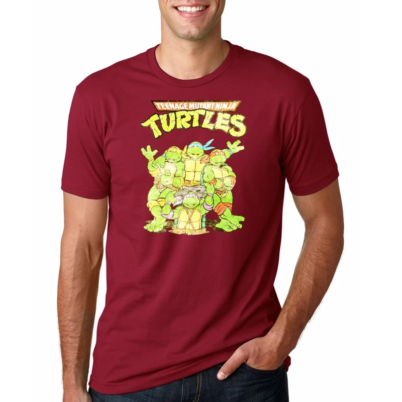 Ninja Turtles Stacking Print T-shirt Anime Men Cotton Short Sleeve T Shirt men Hip Hop Tees Tops Harajuku streetwear
Ninja Turtles Stacking Print T-shirt Anime Men Cotton Short Sleeve T Shirt men Hip Hop Tees Tops Harajuku streetwear