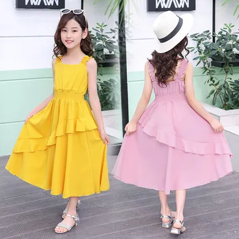 2019 Pageant Dresses For Girls Clothes Summer Condole Belt pink Sea Beach Princess Dress Kids Girls Clothing dress
2019 Pageant Dresses For Girls Clothes Summer Condole Belt pink Sea Beach Princess Dress Kids Girls Clothing dress
