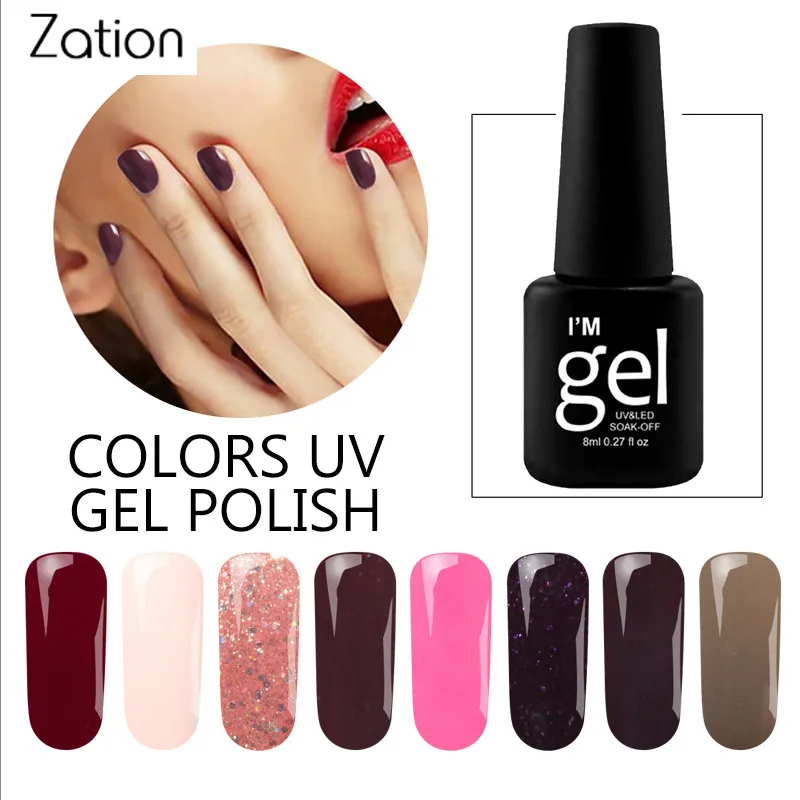 Zation Solid Color Gel Nail Polish The Glue on Nails Varnish Soak Off UV Gel Nail Art DIY Decoration Manicure Nail Lacquer Set
Zation Solid Color Gel Nail Polish The Glue on Nails Varnish Soak Off UV Gel Nail Art DIY Decoration Manicure Nail Lacquer Set