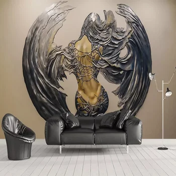 Custom Photo Wallpaper 3D Relief Abstract Wings Figure Murals Living Room Dining Room Art Wall Papers For Walls Papel De Parede
Custom Photo Wallpaper 3D Relief Abstract Wings Figure Murals Living Room Dining Room Art Wall Papers For Walls Papel De Parede