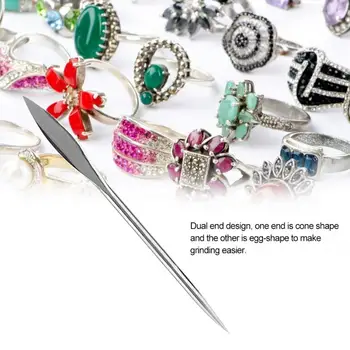 High Hardness Metal Double-head Pointed Polishing Pen for Jeweler Jewelry Engraving Making Repairing Tool Gold Silver Jeweleryl
High Hardness Metal Double-head Pointed Polishing Pen for Jeweler Jewelry Engraving Making Repairing Tool Gold Silver Jeweleryl