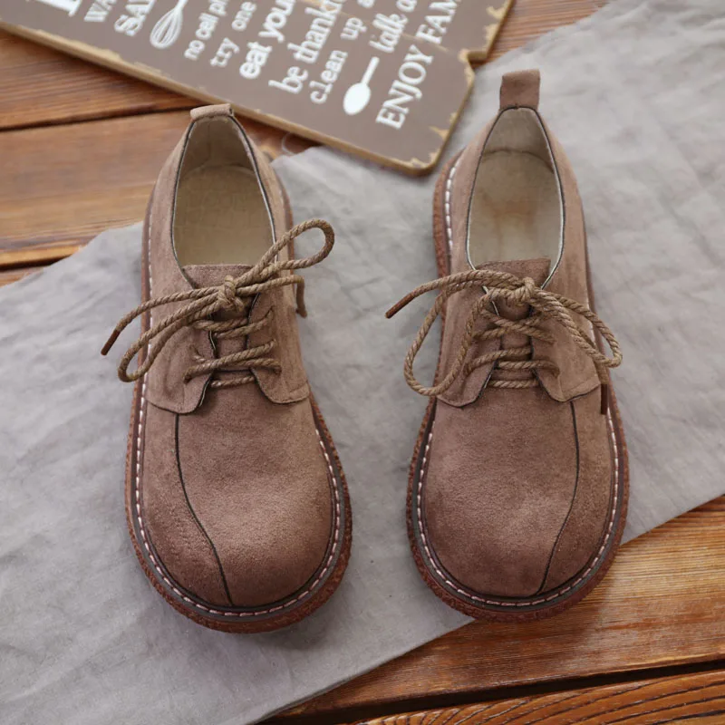 2019 spring and autumn new retro Mori thick-soled big shoes wild flat shoes women
2019 spring and autumn new retro Mori thick-soled big shoes wild flat shoes women