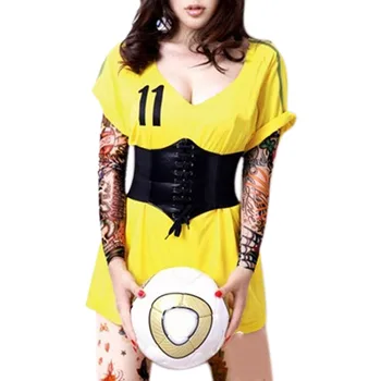 Droppshiping Women Corset Wide PU Leather Slimming Body Belt Elastic High Waist Shaping Girdle Bands Belts dg88
Droppshiping Women Corset Wide PU Leather Slimming Body Belt Elastic High Waist Shaping Girdle Bands Belts dg88