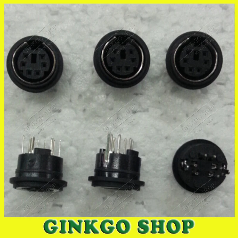 20pcs/lot MDC/S Terminal 6 Pin Mini Din Socket PS/2 PS2 6P Female Plug Connector PC Computer Mouse Keyboard PCB
20pcs/lot MDC/S Terminal 6 Pin Mini Din Socket PS/2 PS2 6P Female Plug Connector PC Computer Mouse Keyboard PCB
