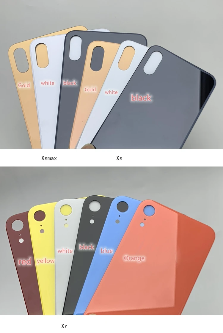 New Original For iPhone X Back Glass Battery Cover Rear Door Housing Case Replacement For iPhone X XS XS MAX Back Glass Cover
New Original For iPhone X Back Glass Battery Cover Rear Door Housing Case Replacement For iPhone X XS XS MAX Back Glass Cover