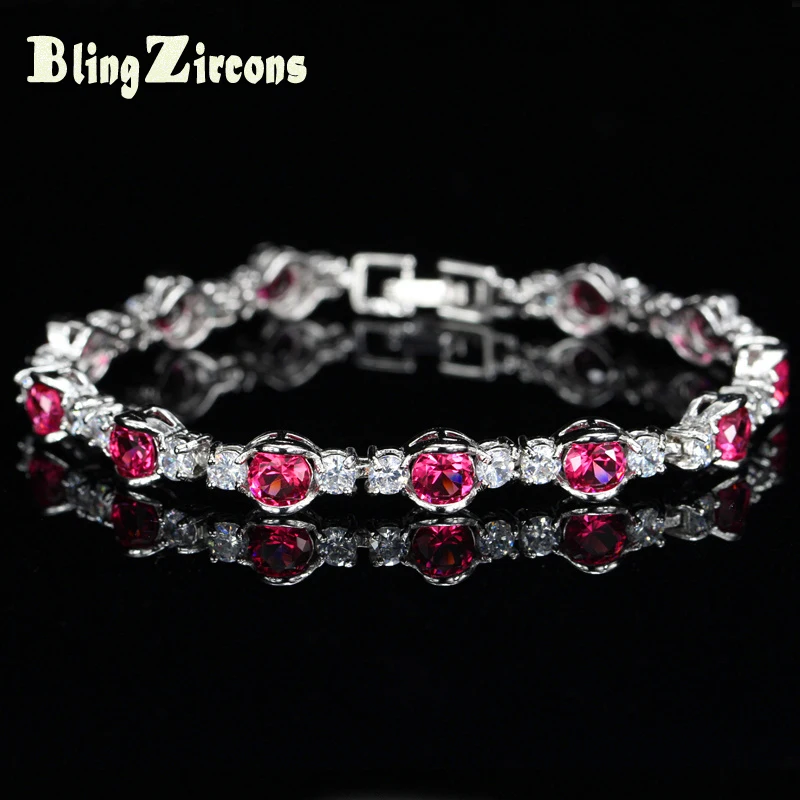 BeaQueen Elegant Femme Oval CZ Crystal Round Cubic Zirconia Connected Silver Color Fashion Tennis Bracelets for Women B047
BeaQueen Elegant Femme Oval CZ Crystal Round Cubic Zirconia Connected Silver Color Fashion Tennis Bracelets for Women B047