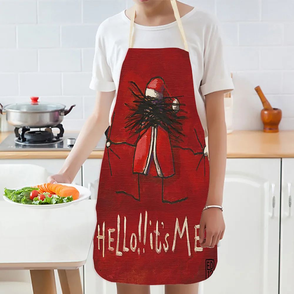 Christmas Decoration Cotton and Linen Aprons 68x49cm cartoon Kitchen Aprons Christmas Dinner Party Apron decoration
Christmas Decoration Cotton and Linen Aprons 68x49cm cartoon Kitchen Aprons Christmas Dinner Party Apron decoration