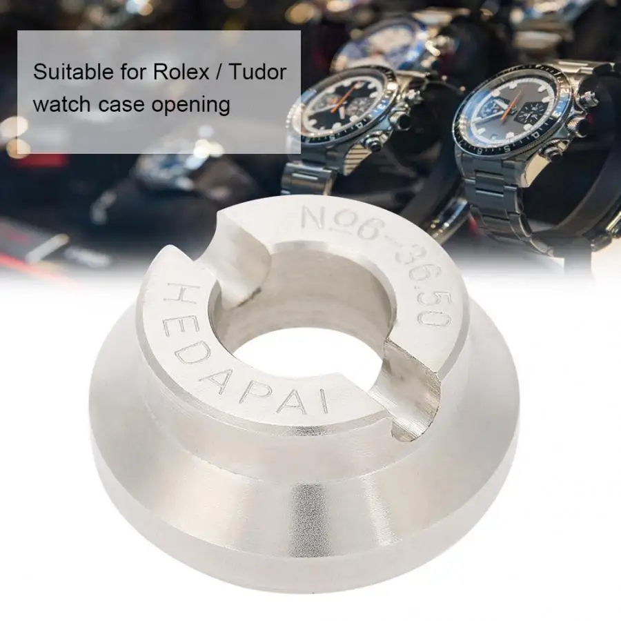 Professional 36.5mm Watch Back Case Opener Die Watchmaker Repair Tool for Rolex / Tudor Watch Used with 5537 Watch Case Opener l
Professional 36.5mm Watch Back Case Opener Die Watchmaker Repair Tool for Rolex / Tudor Watch Used with 5537 Watch Case Opener l