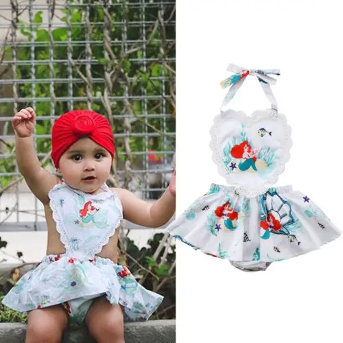Newborn Baby Girls Mermaid Lace 2018 Tutu Romper Fancy Dress Outfits Kids Costume Cute Neck Summer Clothing
Newborn Baby Girls Mermaid Lace 2018 Tutu Romper Fancy Dress Outfits Kids Costume Cute Neck Summer Clothing