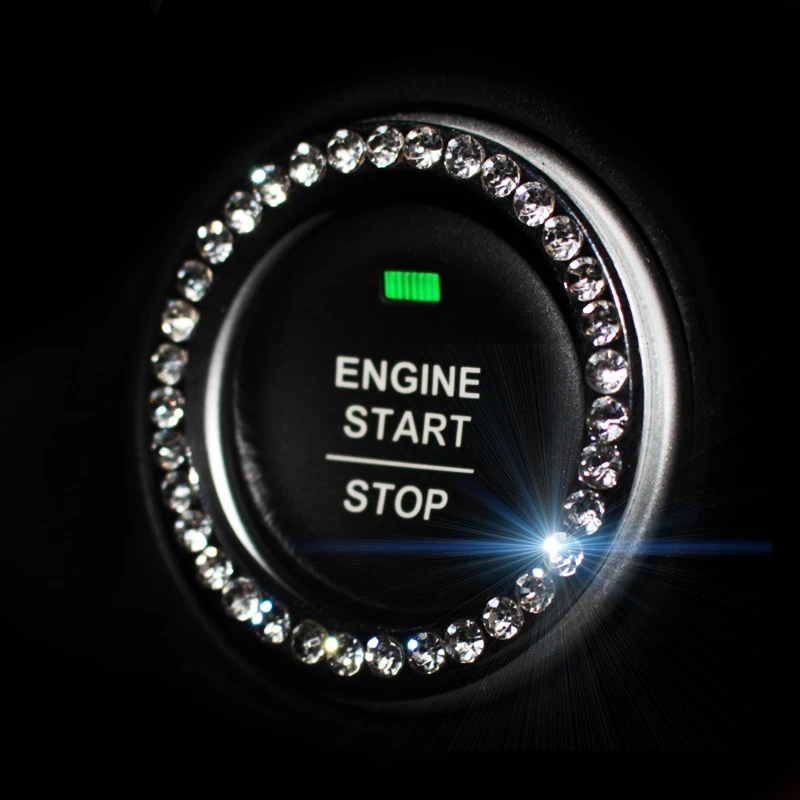 Bling Crystal Car Engine Start Stop Sticker Auto Interior Decoration Ring Accessories Car-Styling
Bling Crystal Car Engine Start Stop Sticker Auto Interior Decoration Ring Accessories Car-Styling