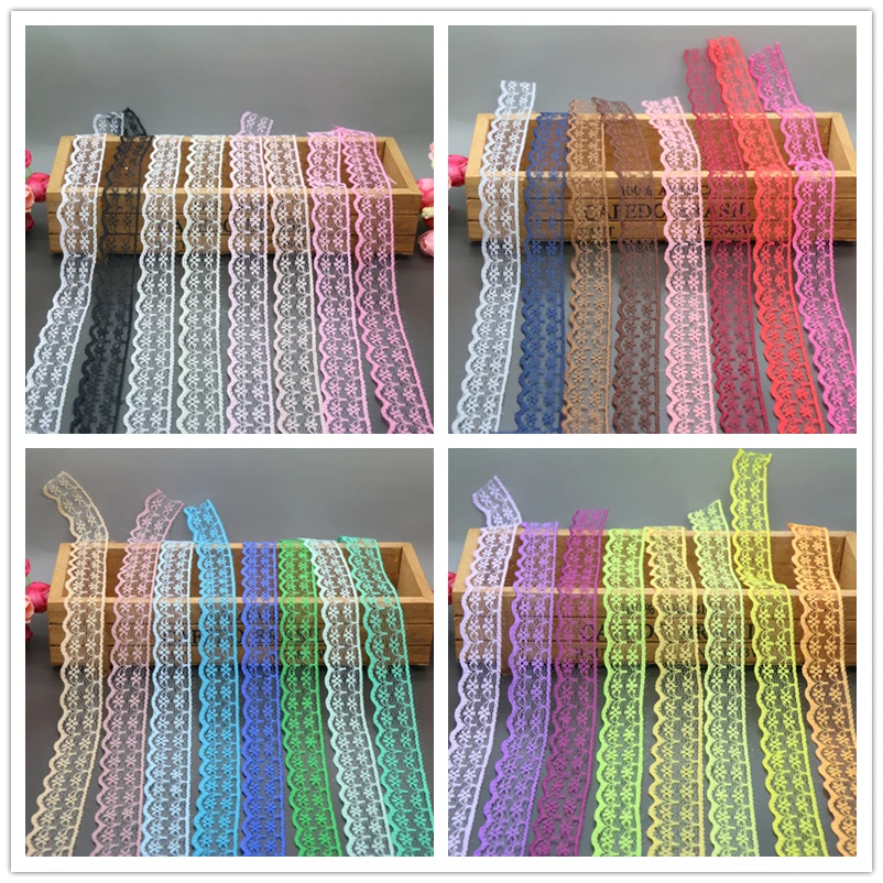 DHK 32 color option 10y/lot 2.2cm Lace fabric trimming high quality Garment accessories DIY handcrafts fashion decoration C1460
DHK 32 color option 10y/lot 2.2cm Lace fabric trimming high quality Garment accessories DIY handcrafts fashion decoration C1460
