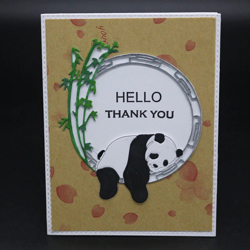 Panda greetings Metal Cutting Dies Scrapbooking Embossing Dies DIY Decorative Cards Cutting Dies Cut Stencils
Panda greetings Metal Cutting Dies Scrapbooking Embossing Dies DIY Decorative Cards Cutting Dies Cut Stencils