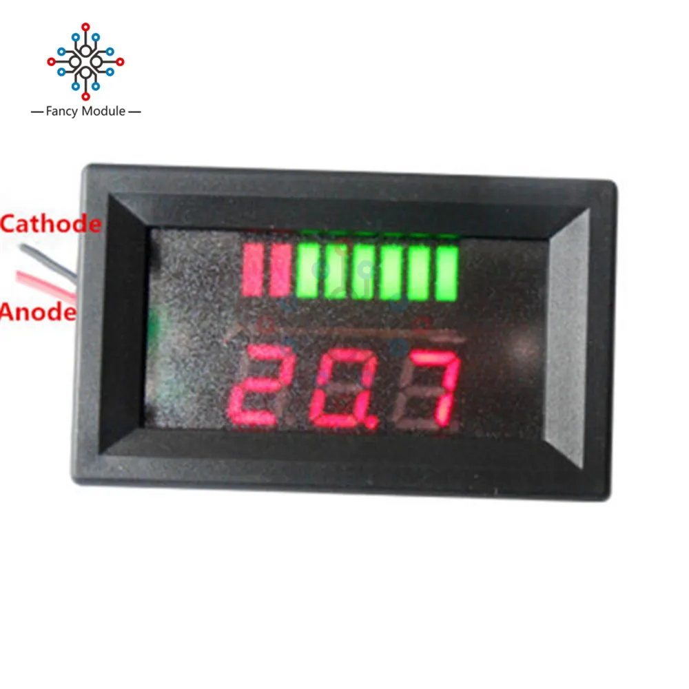 12V Acid Lead Batteries LED Indicator Battery Capacity Digital Tester Voltmeter New Arrival High Quality
12V Acid Lead Batteries LED Indicator Battery Capacity Digital Tester Voltmeter New Arrival High Quality