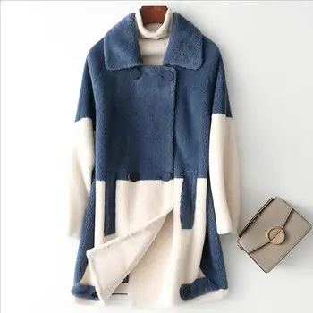 Womens Clothing 2019 Faux Fur Coat granules lambskin jacket Mid-Length sheep shearing female Faux Fur Jacket
Womens Clothing 2019 Faux Fur Coat granules lambskin jacket Mid-Length sheep shearing female Faux Fur Jacket