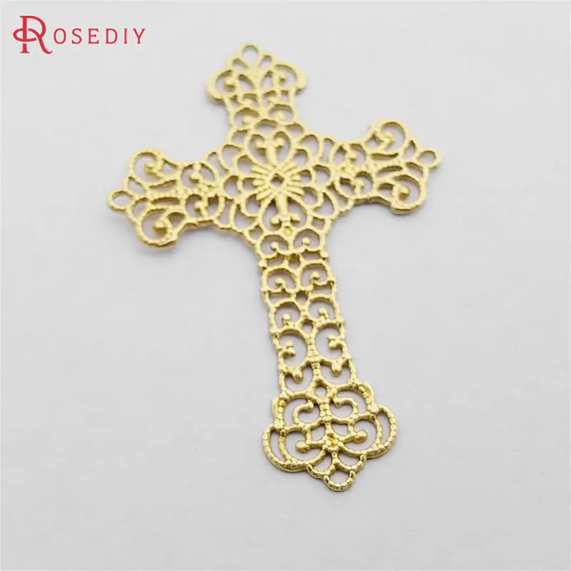 (30336-2)20PCS 52x37MM Not plated color Brass Big Cross Charms Pendants Diy Jewelry Findings Accessories Wholesale
(30336-2)20PCS 52x37MM Not plated color Brass Big Cross Charms Pendants Diy Jewelry Findings Accessories Wholesale