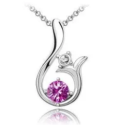 The upscale crystal accessories wholesale customized lily shining crystal necklace gift
The upscale crystal accessories wholesale customized lily shining crystal necklace gift