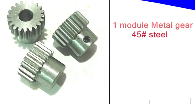 1 Modulus Steel Gears 12 Teeth 13/14/15/16/17/18/19 Teeth Metal gear Hole:4mm/5mm/6mm/6.35mm/7mm/8mm/9mm/10mm/11mm/12mm Machine
1 Modulus Steel Gears 12 Teeth 13/14/15/16/17/18/19 Teeth Metal gear Hole:4mm/5mm/6mm/6.35mm/7mm/8mm/9mm/10mm/11mm/12mm Machine