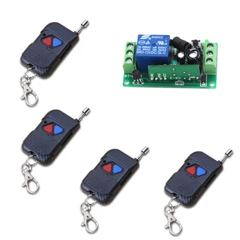 New DC12V 24V 1CH RF Wireless Remote Control Switch System Transmitter with Two-button Receiver Smart Home Switch lamp/ window
New DC12V 24V 1CH RF Wireless Remote Control Switch System Transmitter with Two-button Receiver Smart Home Switch lamp/ window