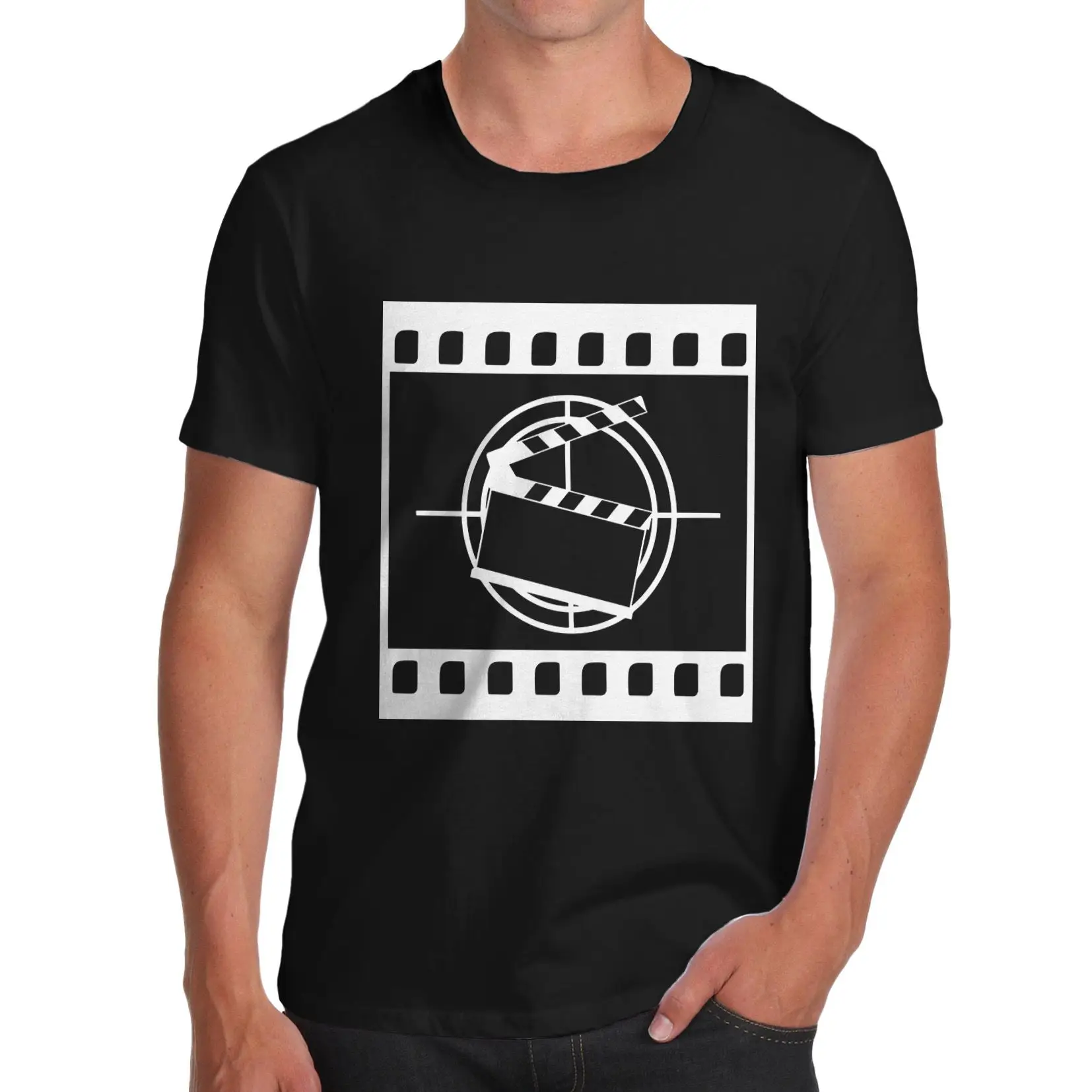 Image Men S T Shirts Short Sleeve O Neck Cotton Men Cotton Novelty Design Gift Idea Film T Shirt Funny O Neck Tshirt