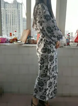 Men Women Yukata Kimono Pajamas Robe Cotton Bathrobe Japanese Style Random Pattern
Men Women Yukata Kimono Pajamas Robe Cotton Bathrobe Japanese Style Random Pattern