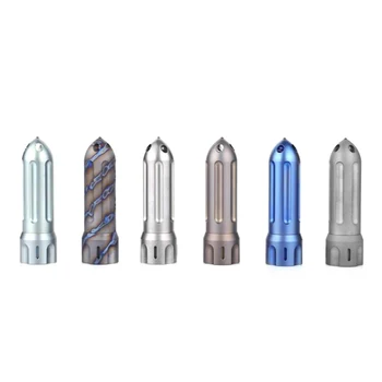 New Titanium Alloy Rocket Waterproof Tritium Gas Light Storehouse Broken Window Bottle EDC Outdoor Multi-function Portable Tool 
New Titanium Alloy Rocket Waterproof Tritium Gas Light Storehouse Broken Window Bottle EDC Outdoor Multi-function Portable Tool