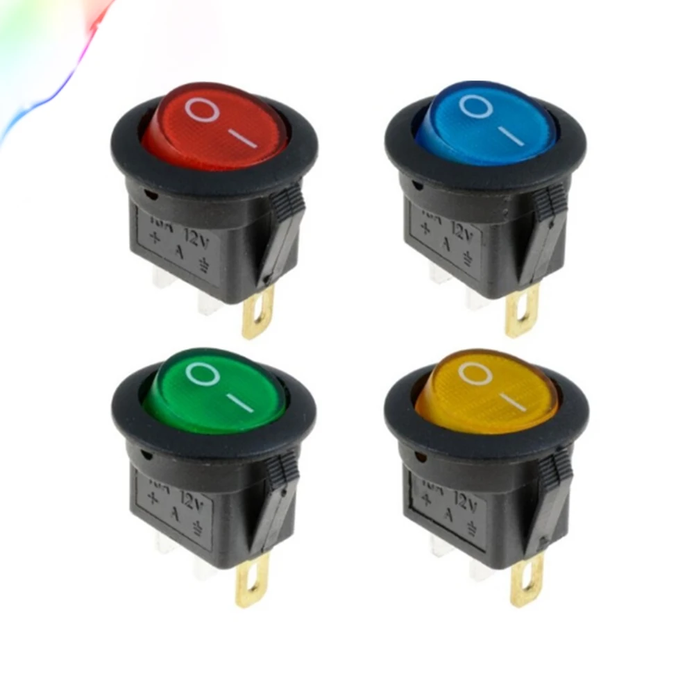 1pcs 12V LED illuminuted rocker switch 20A 12V push button switch Car button lights ON/OFF Round Rocker Switch Dash Boat
1pcs 12V LED illuminuted rocker switch 20A 12V push button switch Car button lights ON/OFF Round Rocker Switch Dash Boat