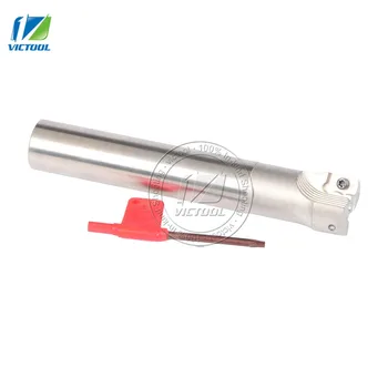 JAP400RC25-30-160-2T indexable End Mill,Milling tool Cutter For Milling Machine,2T Dia 25mm For Inserts
JAP400RC25-30-160-2T indexable End Mill,Milling tool Cutter For Milling Machine,2T Dia 25mm For Inserts