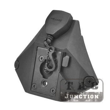 Tactical L3 Series 1/3 Hole Hybrid Shroud Black Mounting Platform w/ Lanyard for WILCOX NVG Mounts MICH ACH ECH Helmets
Tactical L3 Series 1/3 Hole Hybrid Shroud Black Mounting Platform w/ Lanyard for WILCOX NVG Mounts MICH ACH ECH Helmets