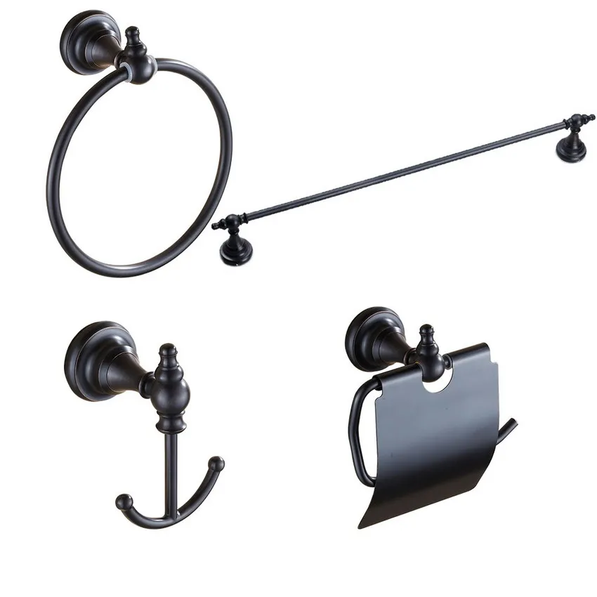 Black Oil Rubbed Brass Bathroom Accessories Set,Robe hook,Paper Holder,Towel Bar,Towel Ring,bathroom Fitting aset002
Black Oil Rubbed Brass Bathroom Accessories Set,Robe hook,Paper Holder,Towel Bar,Towel Ring,bathroom Fitting aset002
