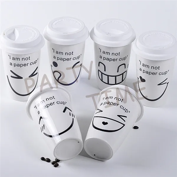 Ceramic insulated tour cup, porcelain expression pattern mug, free shipping and hot sale mug
Ceramic insulated tour cup, porcelain expression pattern mug, free shipping and hot sale mug