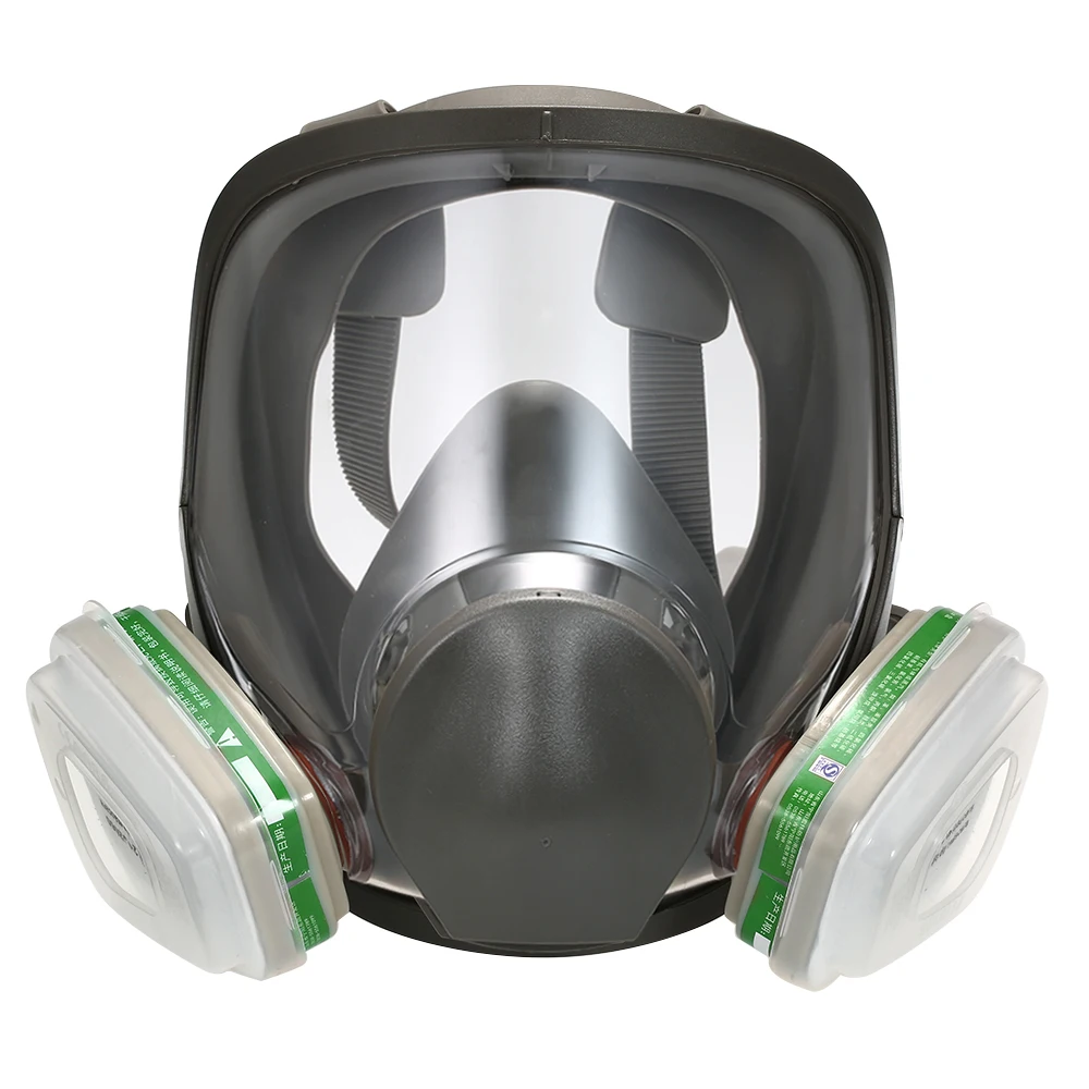 6800 Full Facepiece Respirator Full Face Mask with Vapor Filter Cartridge Filter Cotton Cover Personal Protective Equippment
6800 Full Facepiece Respirator Full Face Mask with Vapor Filter Cartridge Filter Cotton Cover Personal Protective Equippment