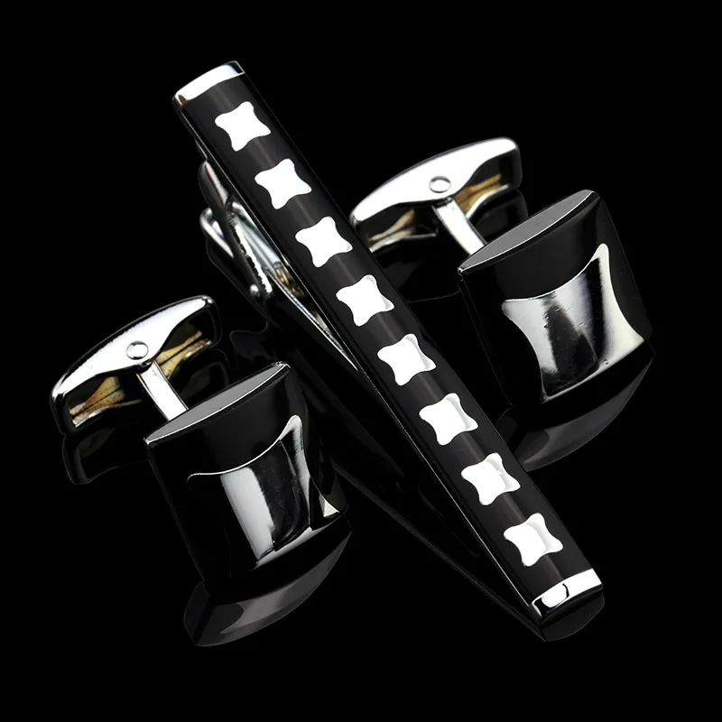 MMS Enamel Silver Snow Square Shirt Cufflinks Tie Clip Set for mens High Quality abotoaduras gemelos Designer Jewelry
MMS Enamel Silver Snow Square Shirt Cufflinks Tie Clip Set for mens High Quality abotoaduras gemelos Designer Jewelry