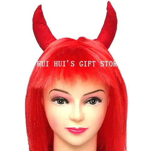 halloween party costume dress up red devil with horn Hair ornaments party headband 10pcs/lot
halloween party costume dress up red devil with horn Hair ornaments party headband 10pcs/lot