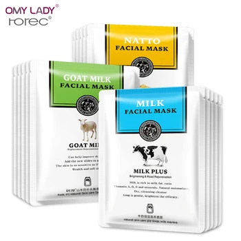 OMY LADY HANCHAN milk&goat milk& bean skin care face mask natural hydrating face mask whitening face oil control face mask gel
OMY LADY HANCHAN milk&goat milk& bean skin care face mask natural hydrating face mask whitening face oil control face mask gel