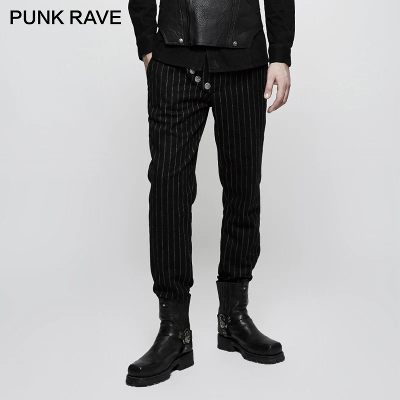 PUNK RAVE Punk Military Uniform Leisure Men Trousers Western Formal Tailored Pants Casual Clothing Christmas Party Streetwear
PUNK RAVE Punk Military Uniform Leisure Men Trousers Western Formal Tailored Pants Casual Clothing Christmas Party Streetwear