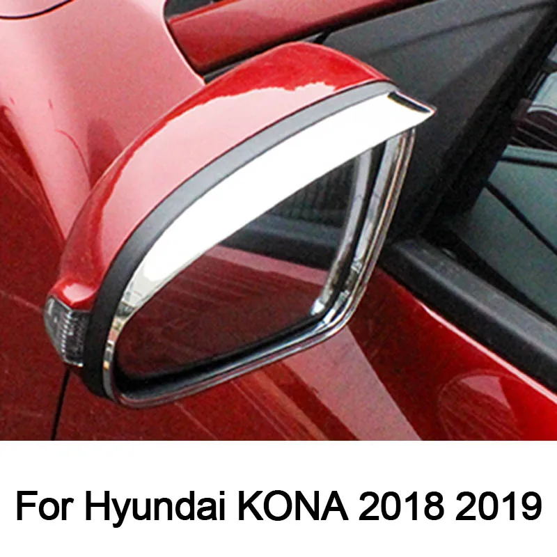 For Hyundai KONA Kauai Encino 2018 2019 Car Rearview Mirror Rain Eyebrow ABS Trim Chrome Car Rearview Mirror Frame Accessories
For Hyundai KONA Kauai Encino 2018 2019 Car Rearview Mirror Rain Eyebrow ABS Trim Chrome Car Rearview Mirror Frame Accessories
