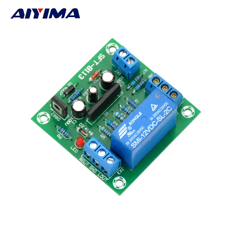 Защитная плата динамика Aiyima UPC1237 двухканальный защитный модуль постоянного тока