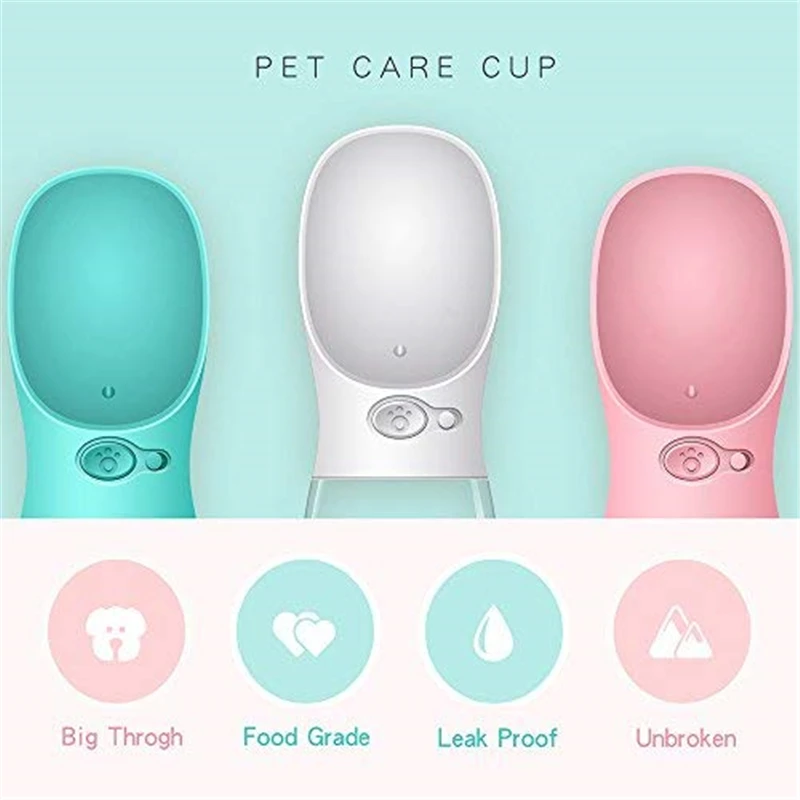 Portable Pet Drinking Water Bottle For Travel