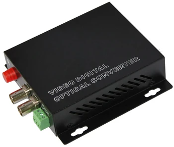 1 Pair 2 Channel Video + 1-CH RS485 Digital Optical Converter Transmitter Receiver, Single Fiber 20 km FC/ST 2V1D
1 Pair 2 Channel Video + 1-CH RS485 Digital Optical Converter Transmitter Receiver, Single Fiber 20 km FC/ST 2V1D