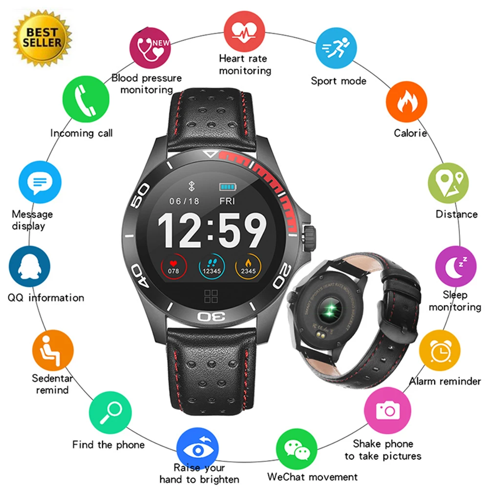 Smart Watch IP67 Waterproof Smartwatch Fitness Tracker Heart Rate Blood Pressure Monitor Men Women Wristband Watch.
Smart Watch IP67 Waterproof Smartwatch Fitness Tracker Heart Rate Blood Pressure Monitor Men Women Wristband Watch.